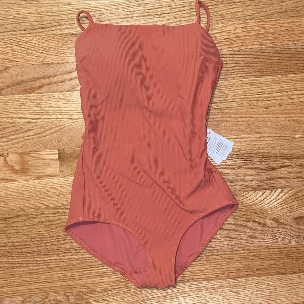 Lululemon Pool Play Full Bum One-Piece in Rustic